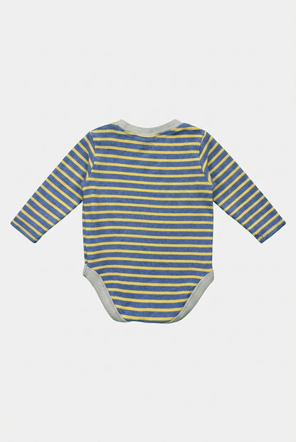NEXT Body Blau Gelb gestreift
