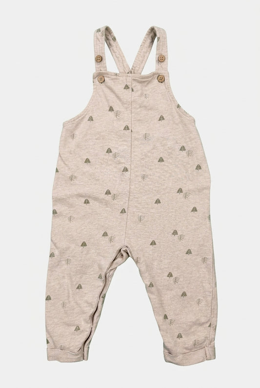 Alana Latzhose in Beige mit Blättermuster