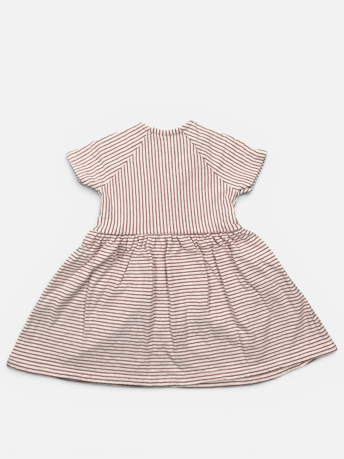 Petit Bateau Kleid Hellrosa gestreift