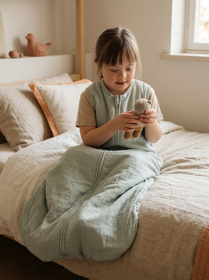 Alvi Mull-Schlafsack 0,5 TOG in Mintgrün