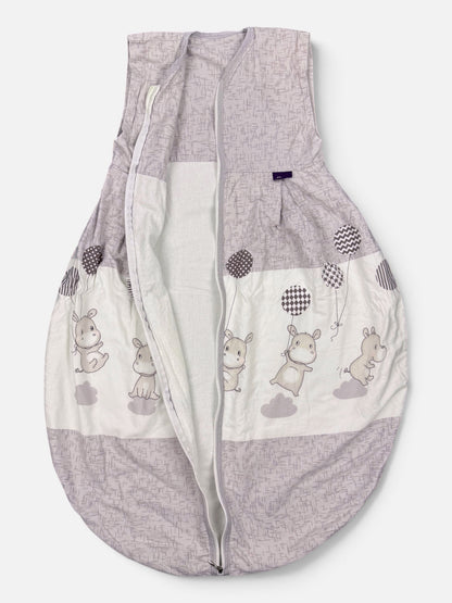 Alvi Kugelschlafsack 0,5 TOG Grau Hippo