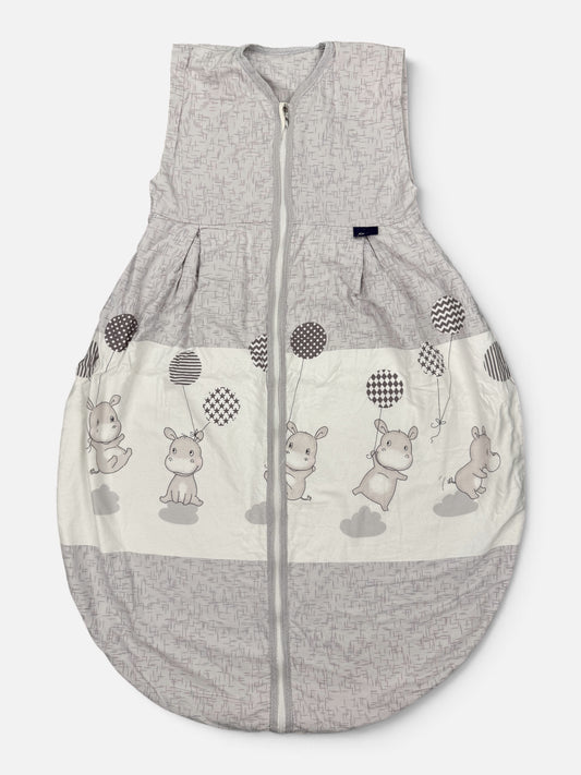 Alvi Kugelschlafsack 0,5 TOG Grau Hippo