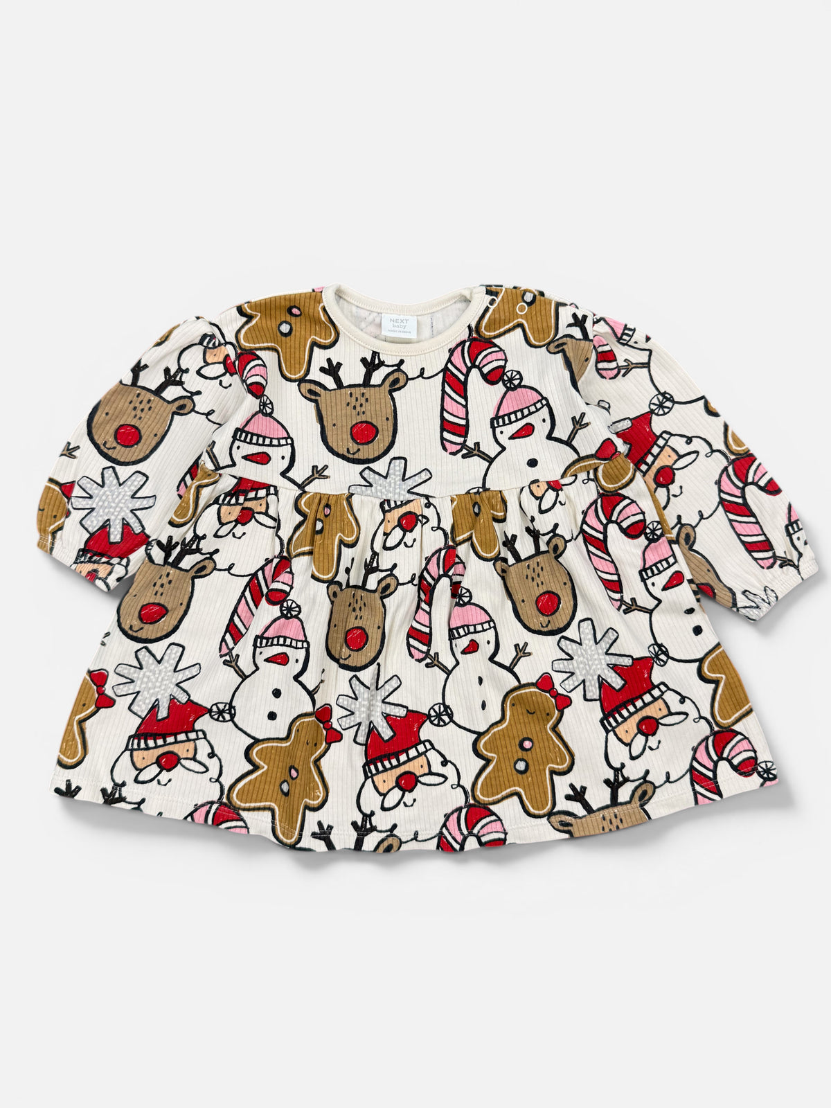 NEXT Langarmkleid Weihnachten
