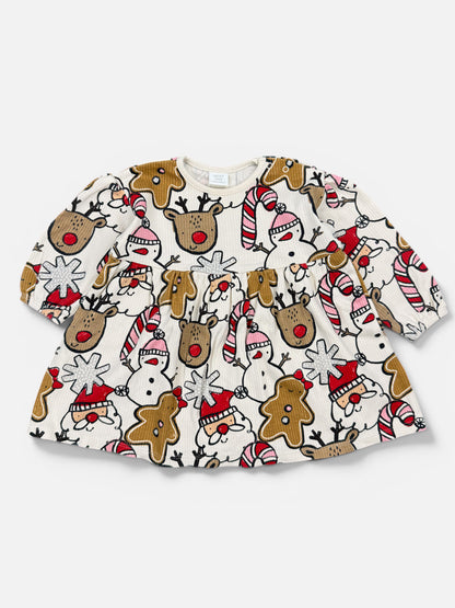 NEXT Langarmkleid Weihnachten