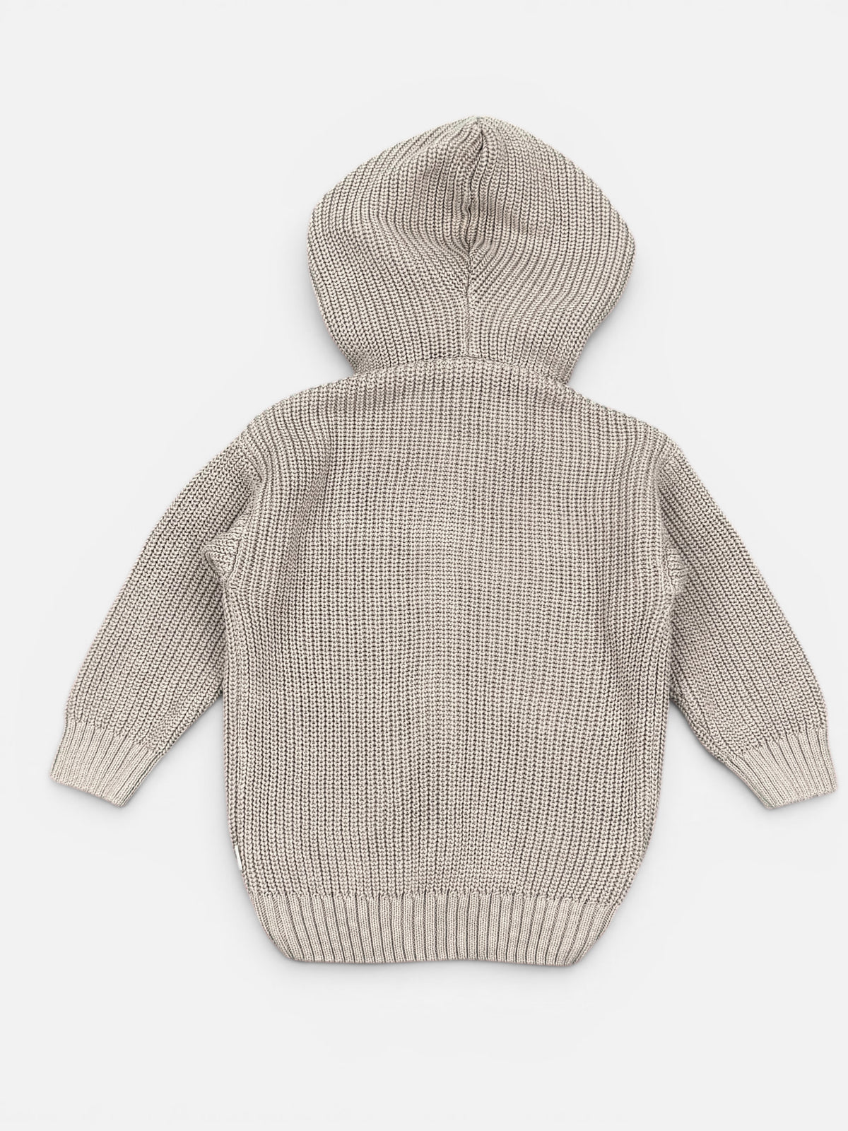 Guapoo Strickjacke mit Kapuze in Beige