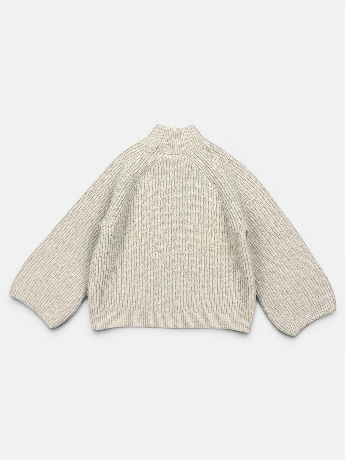 Zara Strickpullover in Creme