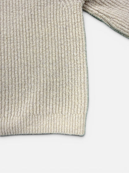 Zara Strickpullover in Creme