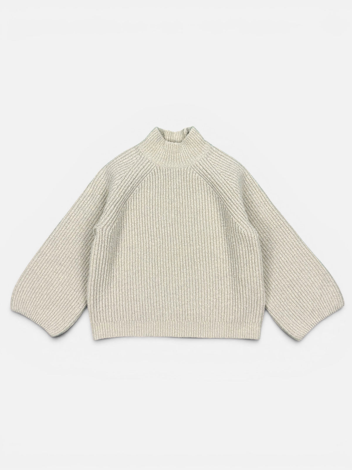 Zara Strickpullover in Creme