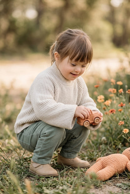 Zara Strickpullover in Creme