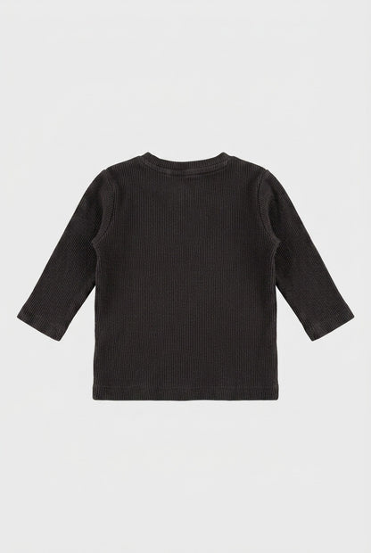 NAME IT Sweatshirt Blau aus Strukturjersey