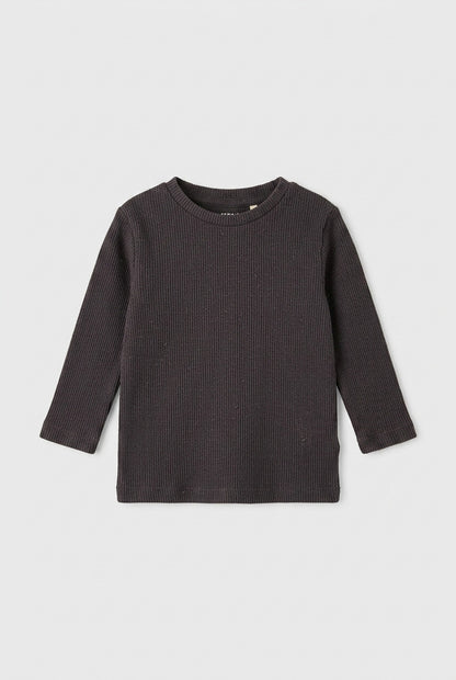 NAME IT Sweatshirt Blau aus Strukturjersey