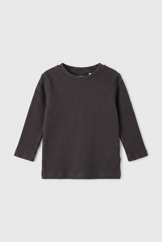 NAME IT Sweatshirt Blau aus Strukturjersey