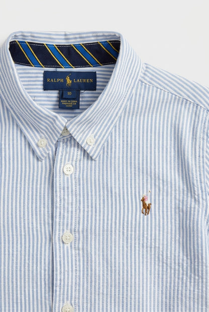 Ralph Lauren Hemd Blau-Weiß gestreift