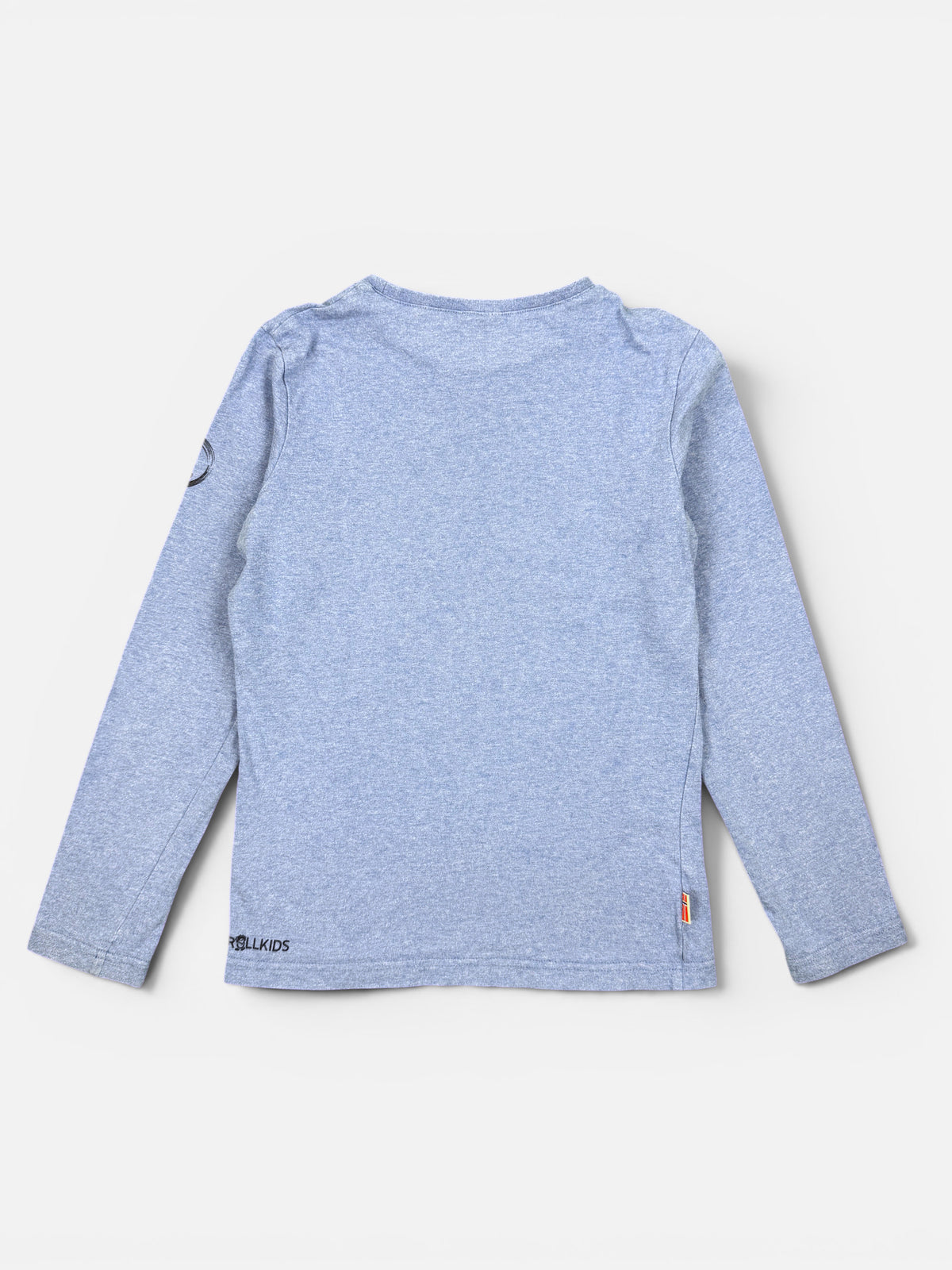 Trollkids Langarmshirt in Blau mit Print