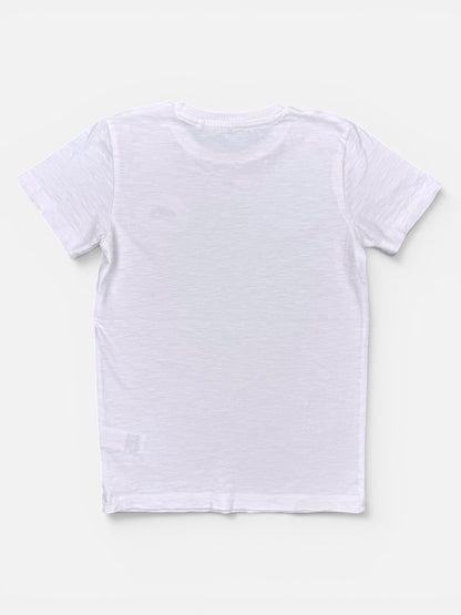 NEXT T-Shirt in Weiß mit Auto
