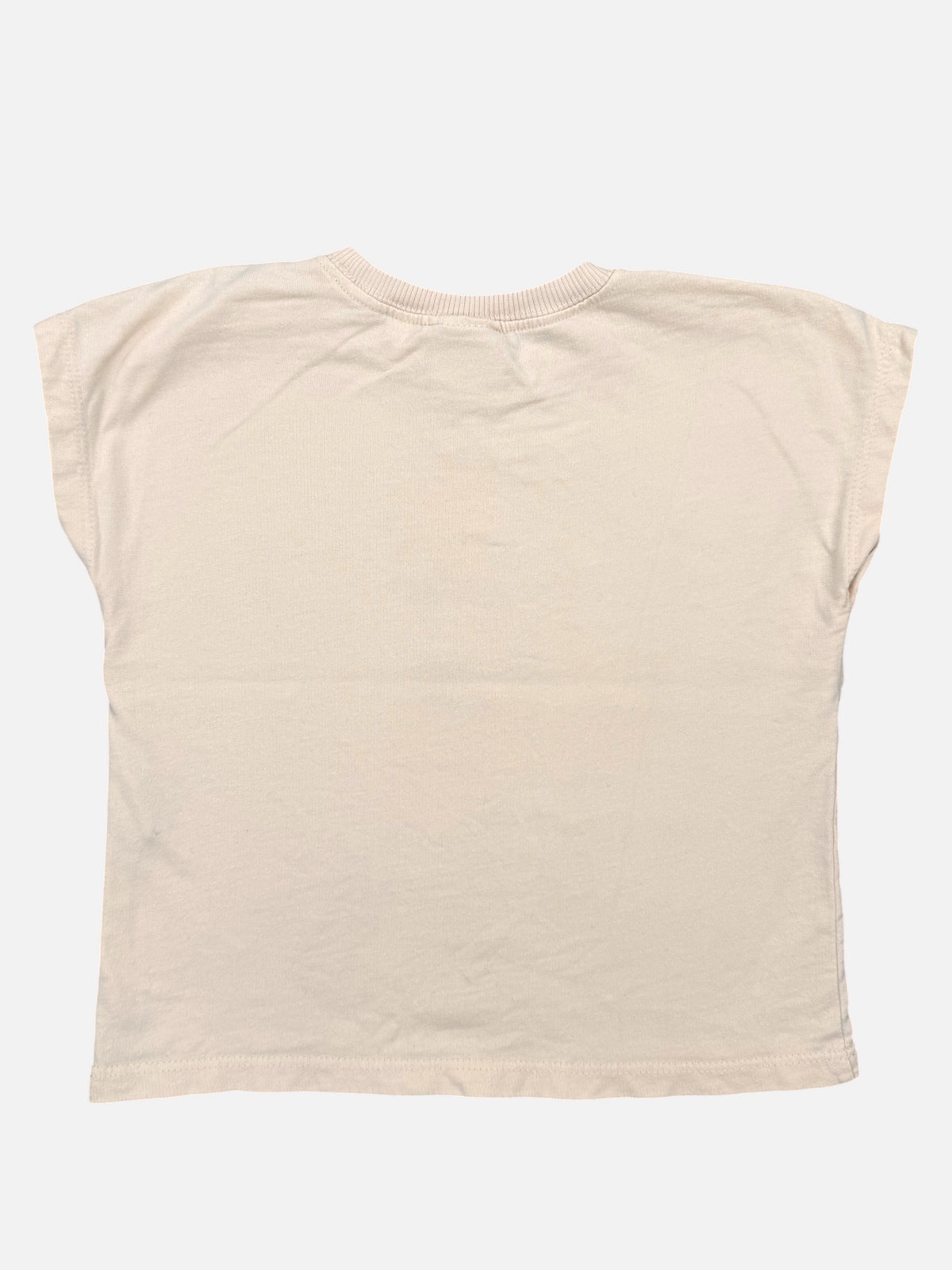 Zara Ärmelloses T-Shirt mit Flamingo-Print