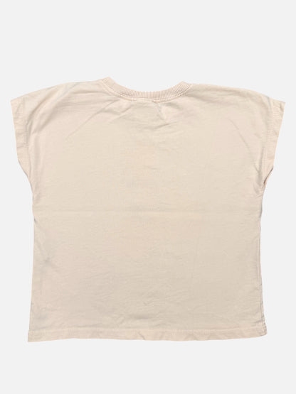 Zara Ärmelloses T-Shirt mit Flamingo-Print